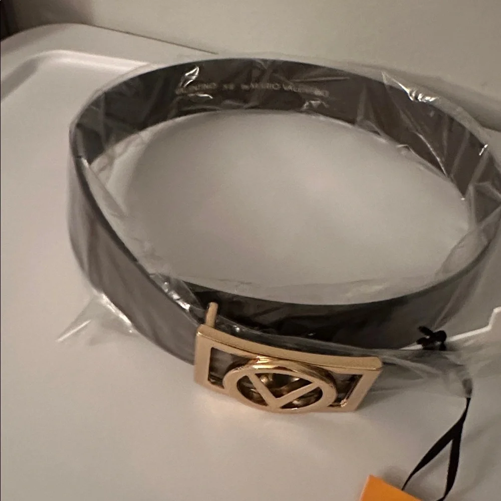 Valentino by Mario Valentino Dolly Leather Belt